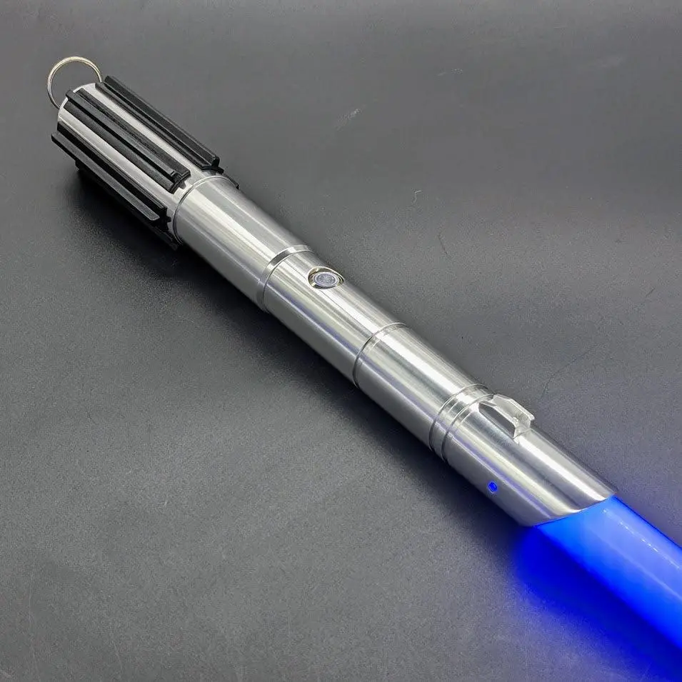 Crimson Dawn G-Flex Bottom-Mounted USB-C Lightsaber - Aluminum Metallic Custom Hilt Dueling Saber for Collectors