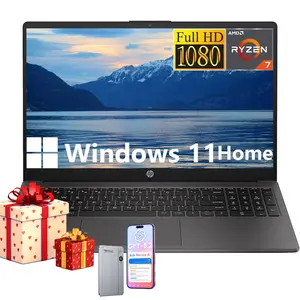 HP 15.6'' Business and Study Laptop 2026 Updated, Windows 11 Home+ Copilot AI,Webcam,Numeric Keypad, 15.6" FHD,AMD Ryzen 7 7730U (up tp 32GB RAM | 1TB SSD), WiFi 6& Bluetooth with Bundle Accessory