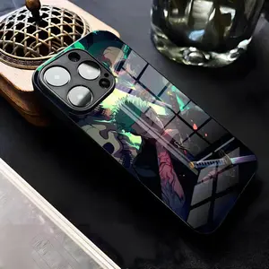 One Piece Zoro  Phone Case for iPhone 17 Pro Max 15 Pro 16 14 Plus 12 13 Mini 11 Pro Protective Shockproof Glass cover