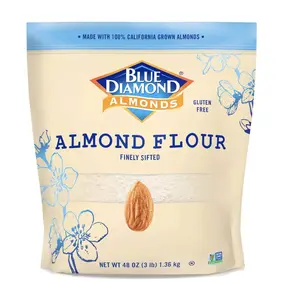 BLUE DIAMOND Almond Flour - Gluten Free, Blanched, Finely Sifted, 48 oz - Healthy Food for Baking Pancakes and Brownies