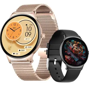 New fashion women's smart watch, V89, ultra-thin outdoor sports watch, smart reminder, health monitoring, Bluetooth phone calls, multiple sports modes, women's watch, holiday birthday girlfriend gift Wearable Smartphone