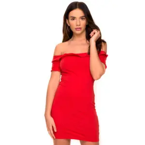 Soria Dress in Red by Motel Rocks
