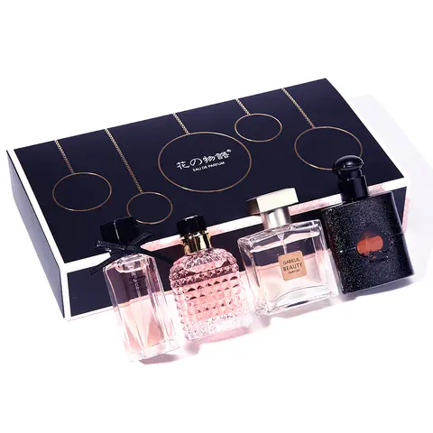 FloralVerse 4-in-1 Perfume Gift Box: Fresh, Long-Lasting & Delicate FloralFragrance Collection,summer outifit