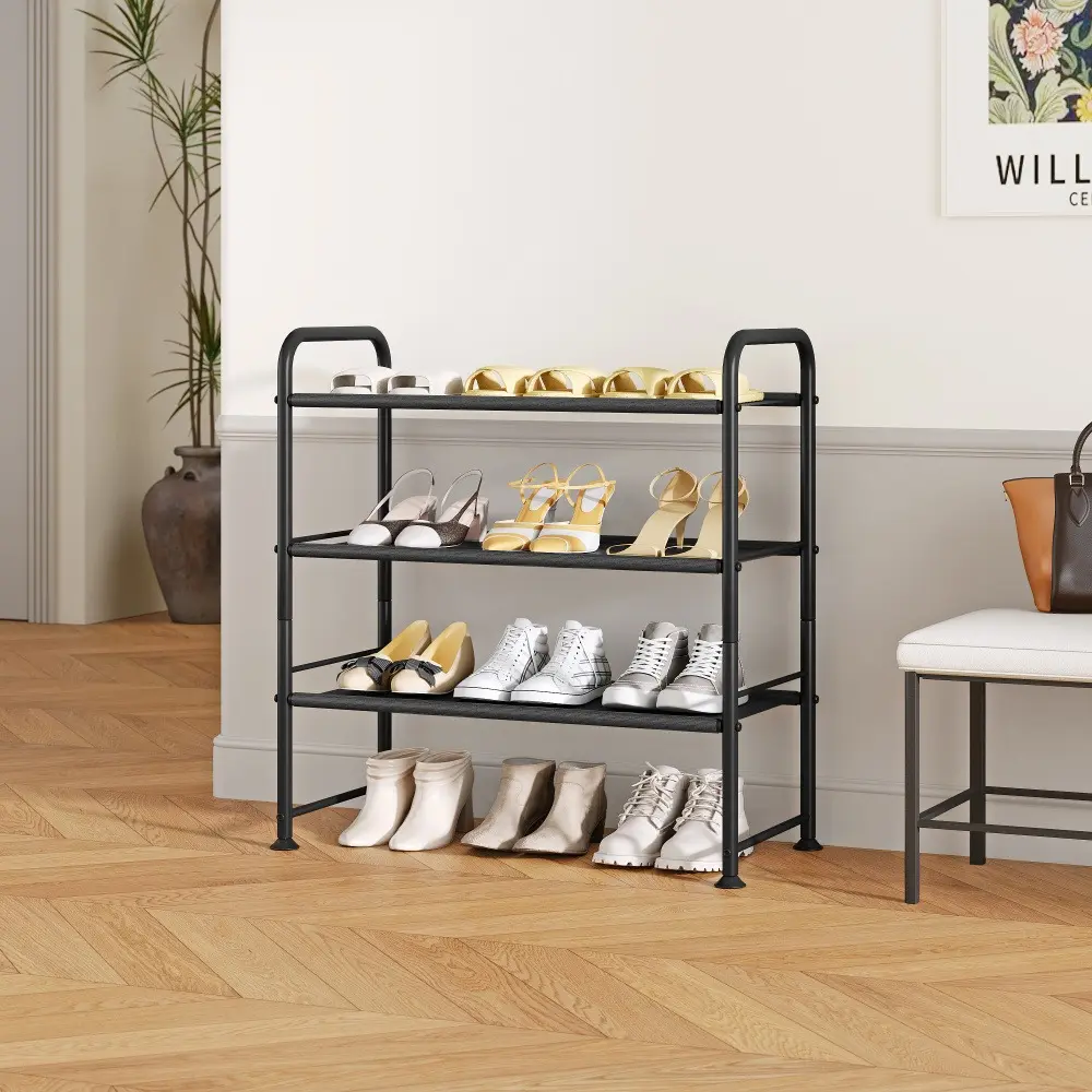 3-Tier Black