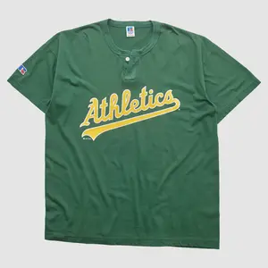 Oakland Athletics Russell 90s T-Shirt - Green - XL