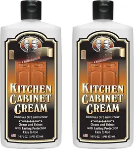 and  Kitchen Cabinet Cream- Cleaner- Remover 16 oz (2)