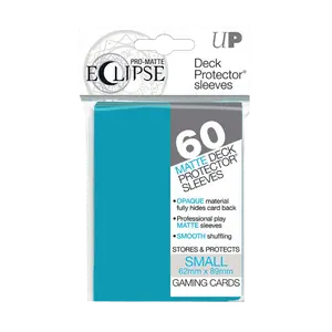 Ultra Pro Matte Eclipse Sky Blue Small Deck Protector Sleeves 60 Pack
