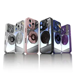 360° Rotatable Phone Case with Ring, 1 Count Shockproof Phone Protective Cover, Phone Accessory Compatible with iPhone 16 Pro Max 16 Plus 16 Pro 16