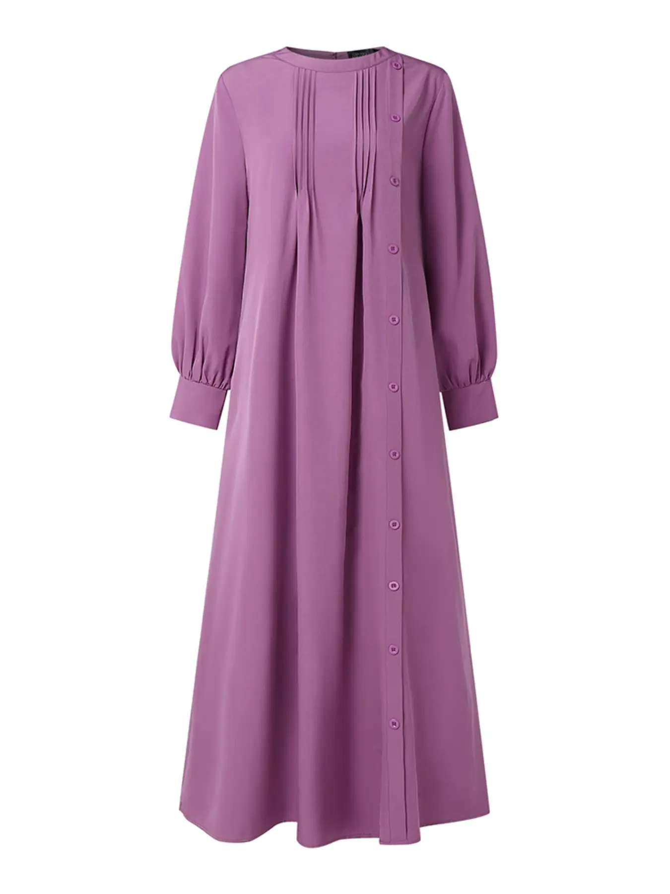 women zanzea casual dresses Miaspire Apricot V Neck Casual Dress Loose Fit Batwing Sleeve Flared Hem High Waist Woven Fabric Simple Summer Vacation Women's Smock Midi D,S