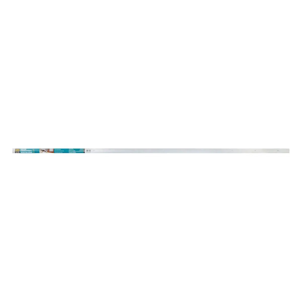 M-D Building Products 78154 Modern Durable Aluminum Floor Straight Bar, 1.38x6 ft Prefinished Polished Silver, Can Be Cut, Screw Nails Installable, Withstands High Foot Traffic, Floor & Doorway Trim for Sailing