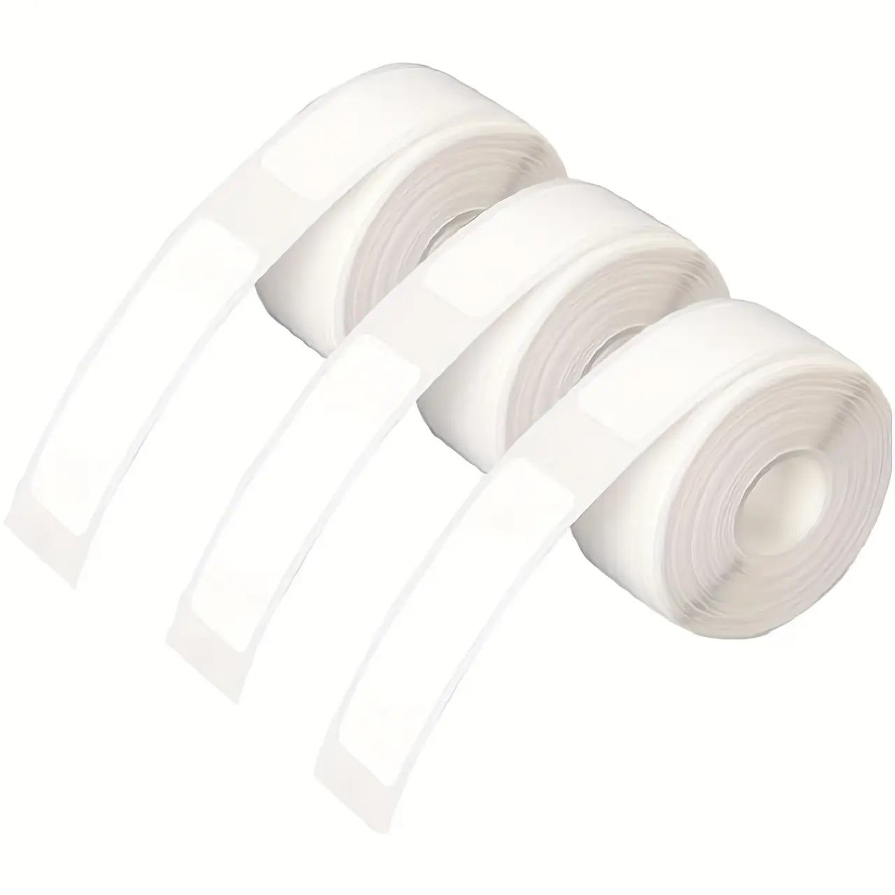 3 Rolls Thermal Label Tape, Direct Thermal Labels, Direct Thermal Stickers, Waterproof Labels for D30 Printer, Labels for Printers, 12x40mm Labels, 160 Labels Per Roll, Thermal Sticker Labels, High-Quality Printing