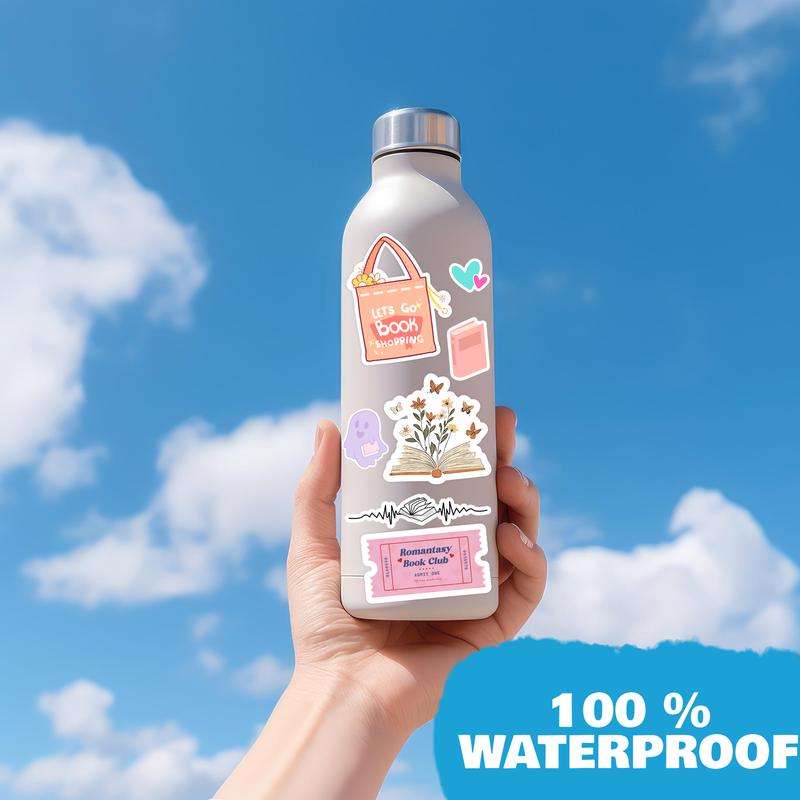 106-212 PCS Book Stickers For Kindles, Smutty Romance Booktok Stickers for Ipad, Tablets, Water Bottle, Laptops