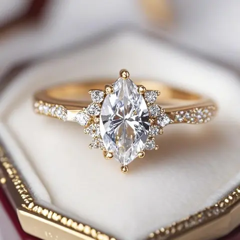 Artificial Zirconia Decor, Artificial Zircon Rings, Bridal Jewellery Suitable for Dating Daily Wear, Engagement Rings, Jewelry Anniversary Gift, Cubic Zirconia Ring, Artificial Gemstone Ring, Engagement Ring Shopping
