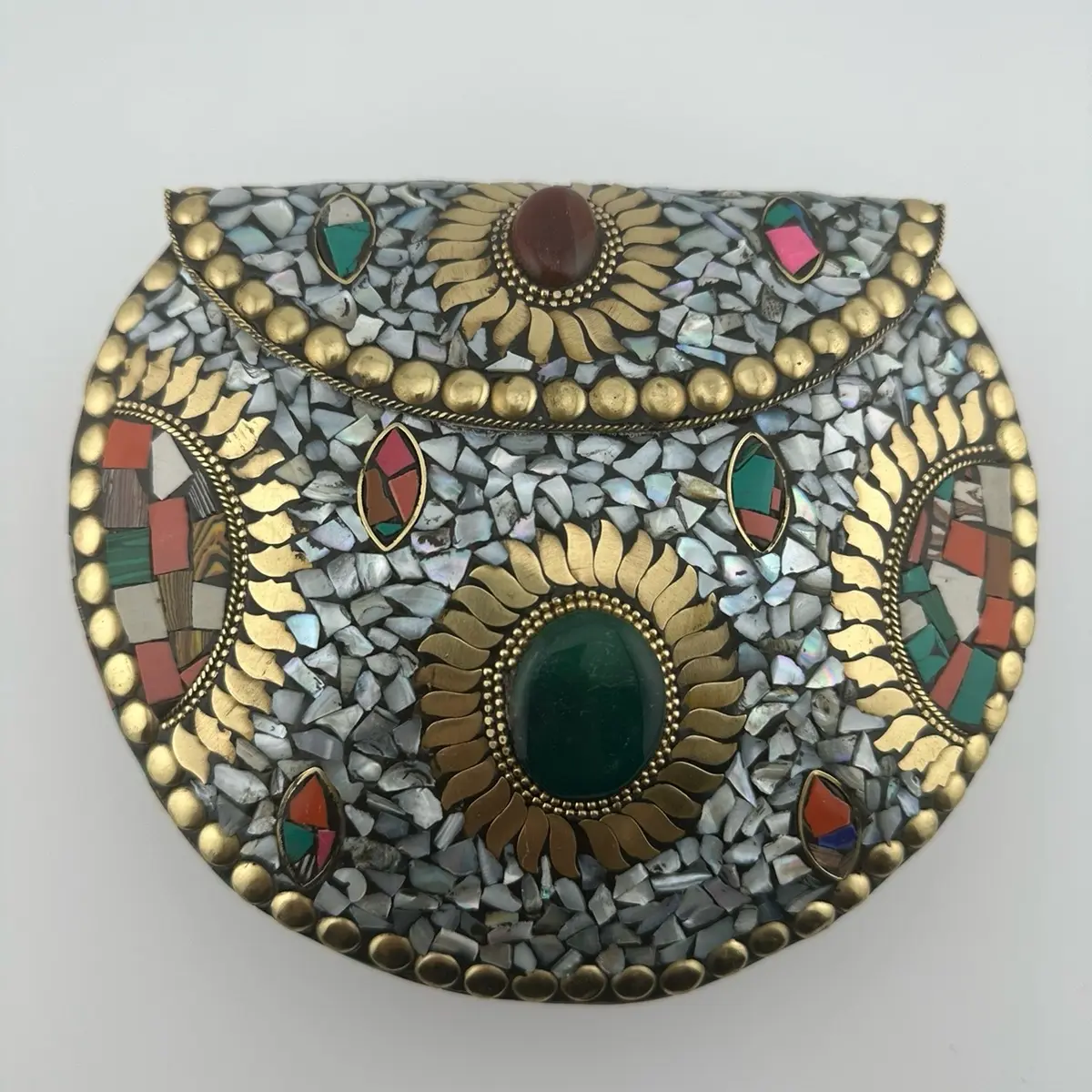 Mosaic Stone Handmade Purse