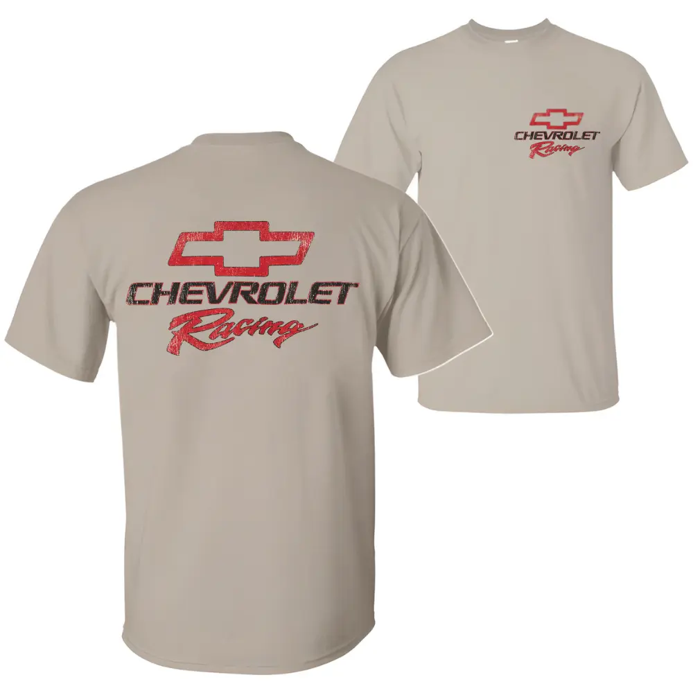 Chevvy Racing 2-sided Graphic Tee, Vintage Racing Shirt, Unisex Graphic Tee, Gift For Her, Gift For Him, Clasic Casual Top Streerwear