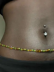 Forest Fairy Beaded Belly Chain