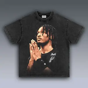 VINTAGE TEE STEPHON CASTLE 2.24 Unisex Washed Tee Heavyweight Cotton T-shirt Gift for Him Gift For Her