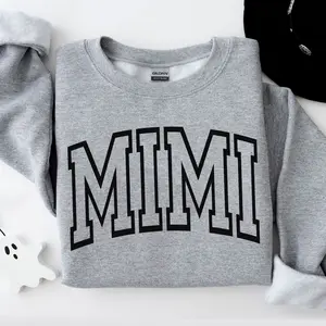 MIMI Sweatshirt, Birthday Gift for Mimi, Mothers Day gift, Pregnancy Announcement shirt, Vintage retro Mimi