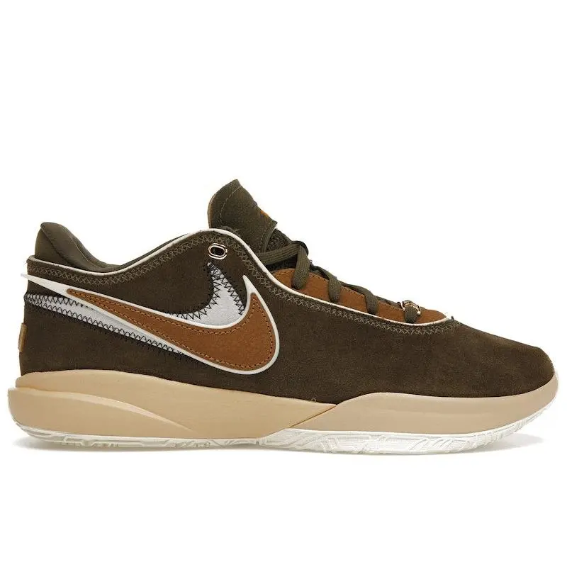 Nike Men's LeBron 20 Olive Green Basketball Shoes, from StockX