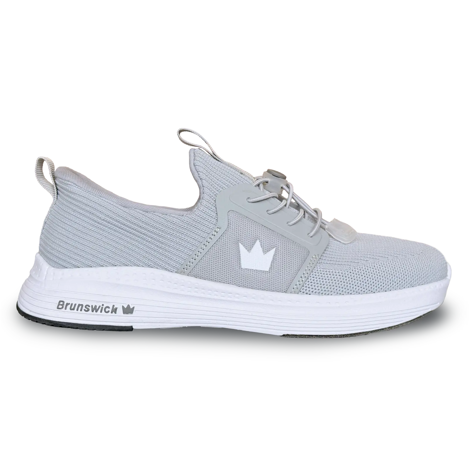 Women's Brunswick Majestic Bowling Shoes - Grey, Breathable Mesh, Casual Wear Casual Trainers