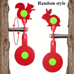 Automatic Rotating Target, 360° Rotation Action, Shooting Practice System, Durable Indoor Outdoor Use, Ideal Gift