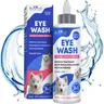 Beloved Pets Cat & Dog Eye Wash Drops - Tear Stain Remover, Pet Grooming Eye Care Cleaner for Stain Removal