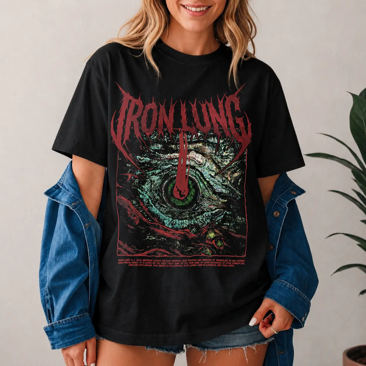 Style Iron Lung Tshirt Sweatshirt Hoodie, Markiplier Horror Film Merch, Death Metal Style Shirt, Deep Sea Submarine Horror Game