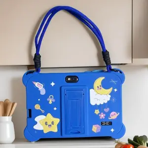7-inch children's tablet computer, quad-core Android system, 2GB memory + 32GB storage space, high-definition IPS screen, dual cameras, parental control function, suitable games for children's learning, the perfect gift for boys and girls aged 3 to 10, a