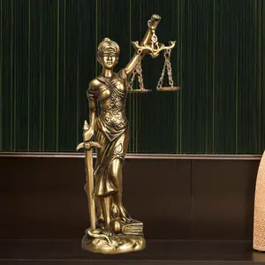 Fairness Goddess Statue Figurine Decorative Decoration, Christmas Gift for Office Bookshelf Living Room, Symbol of Justice Holiday Ornament