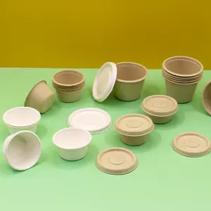 🌱 Eco Sauce Boxes ♻️ Disposable Takeaway Packaging 📦