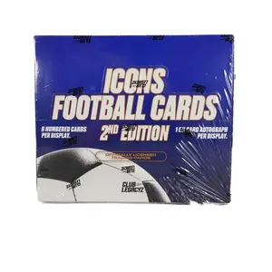 2025 Club Legacyz Icons Soccer 2nd Edition Hobby BOX