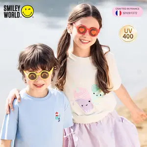 SMILEYWORLD Kids Sunglasses for Boys & Girls Age 3-12Y, Toddler Sunglasses UV400 Protection Flexible & Durable Lightweight