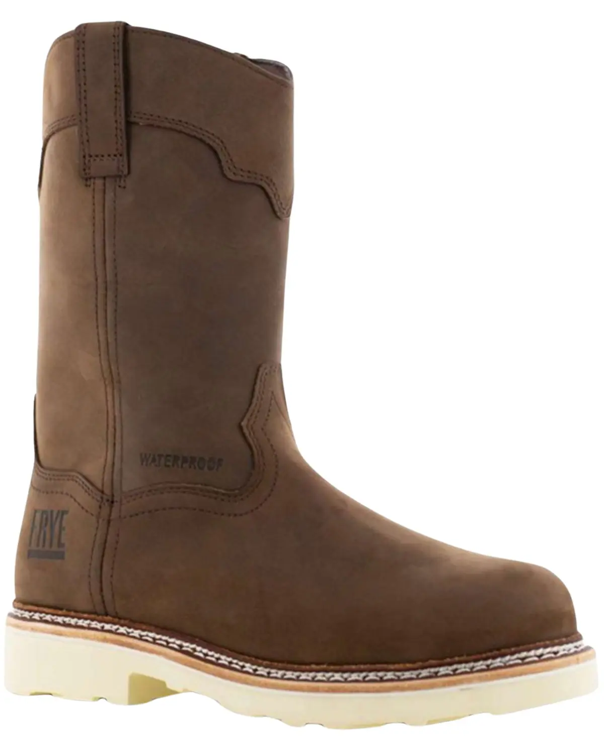 Frye Men's Men'S 10" Wellington Waterproof Work Boot Steel Toe - Fr40303