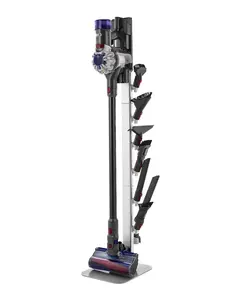 Gray Vacuum Stand for Dyson Multi-Models - Stable Storage Bracket and Holder, Universal Floor Stand for Home Organization and Easy Access, Compatible with All Dyson Vacuum Cleaners, Durable Construction, Easy Assembly