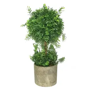 18 in. Artificial Topiary Tree, Indoor Decor Plants for Room Decoration