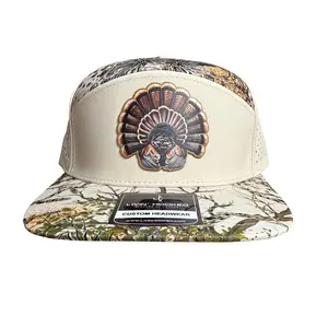 Turkey Feather Patch Hat