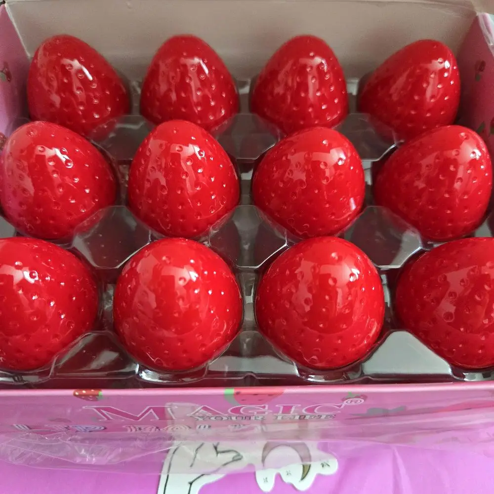 Magic Strawberry Balm - Sweet Scented Lip Balm for Soft Smooth Lips - Hydrating Formula - Everyday Use - China Made