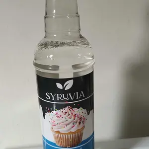 Syruvia Sugar-Free Cupcake Coffee Syrup - 25.4 fl oz Premium Coffee Flavoring. 0 Calories, Kosher and Gluten-Free. Ideal for Drinks, Shakes & Desserts