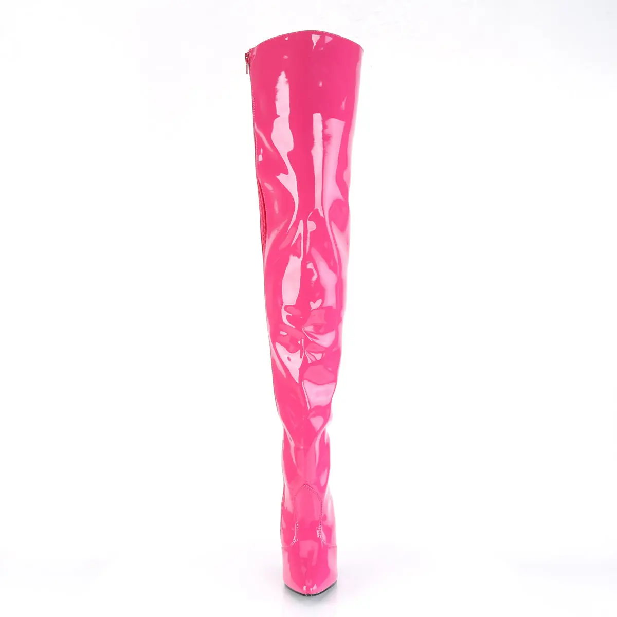Women's Elegant Pointed 5-in Stiletto Heeled Boots - SEDUCE-3010 Hot Pink Fashion Shoe, Boot, Footwear, High Heel, Classy, Synthetic, Night Wear, Sexy Look, Pointed Toe