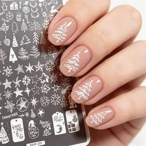 Full Kit for Nail Art Transfers, Essential Beauty Supplies, Nail Art Transfer Plate Set, Complete Nail Design Tools, Ideal for Nail Enthusiasts