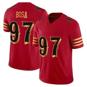 Hot 2025 Unisex Bosa #97 New Red Rivalries Football Jersey Shirt, America Football Jersey - TikTok Shop _ Holiday Sales TikTok Shop