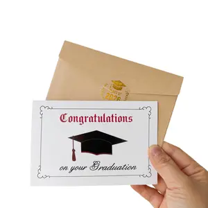 Class of 2026 Graduation Cards,6/12/36 PCS Thank You Greeting Cards with Envelopes, Blank Inside Congrats Notes for Teacher Students Graduate, Bulk Graduation Party Supplies for Kindergarten High School College