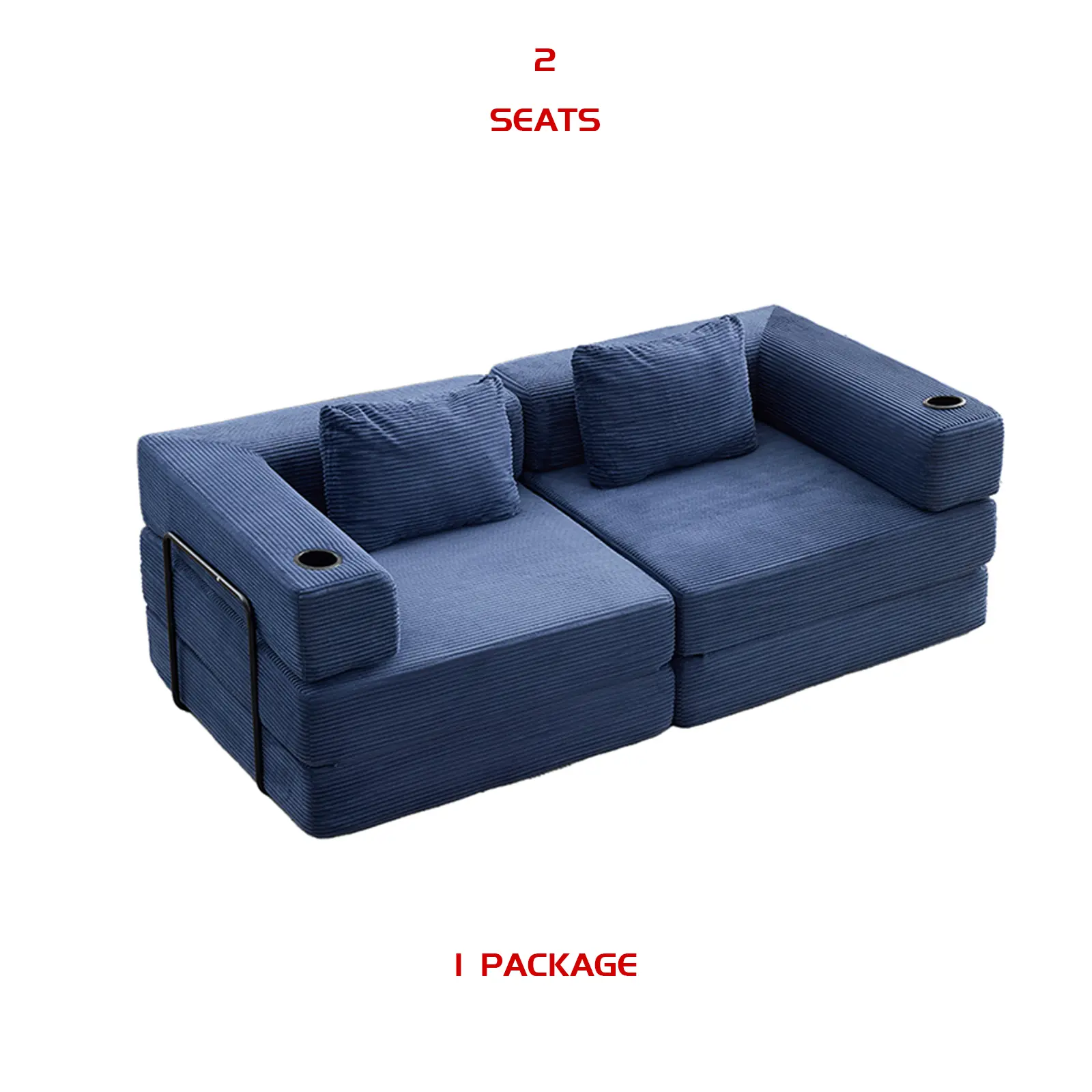 Navy Blue - 2 seats