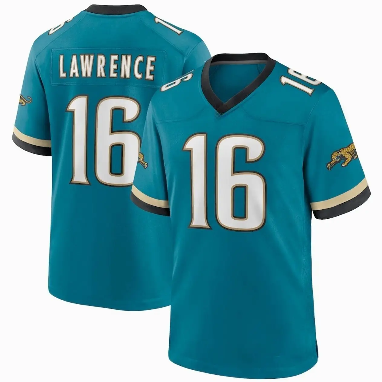 Unisex Football inspired by Lawrence 16 Jacksonville Prowler Throwback Player Game Jersey - Teal