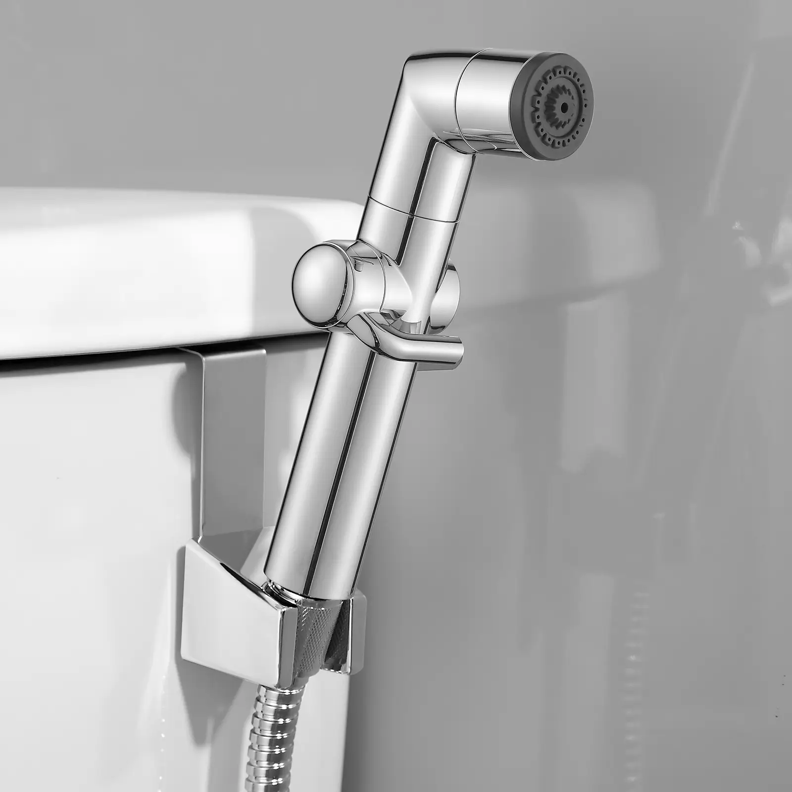 Bidet Sprayer for Women, Adjustable Water Pressure Bidet Sprayer, Cloth Diaper Sprayer for Baby Wash, Bathroom Muslim Shower Toilet Sprayer with Bidet