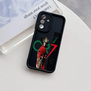 Stylish football C-CR7- Phone Case Suitable for Samsung Galaxy S26 S25 S24 A26 A36 A17 A07 A55 A35 A06 A05 A14 A24 A34 A54 A16 A05S A25 A15 A23 A33 A53 A73 A13 A04E A04 S23 S22 S21 S20 FE Ultra Plus 4G 5G Anti Fall Soft TPU Back Cover