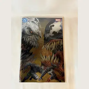 Superman/Spider-Man #1 (2026) Tyler Kirkham Foil Variant – Doomsday vs Venom – DC/Marvel