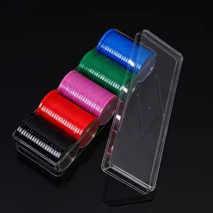 Transparent Plastic Chip Storage Box, Durable and Visible, Detachable Rack, Dustproof and Moisture-Proof, Ideal for Home Entertainment