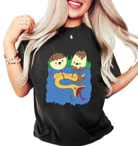 Adventure Time Shirt: Princess Bubblegum & Marceline Rock Tee