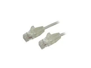 StarTech N6PAT3GRS Cat6 Ethernet Cable - 3 ft - Gray - Slim - Snagless RJ45 Cable - Network Cable - Ethernet Cord - Cat 6 Cable - 3ft
